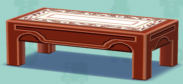 ポケ森のシックなローテーブル