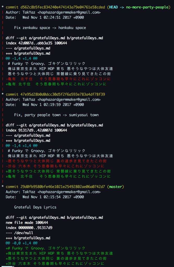 Git Rebase I と Git Commit Fixup オイオイオイ書くわアイツ