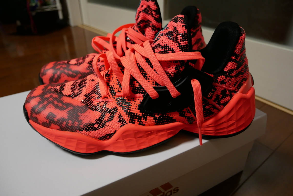 バスケットシューズ ADIDAS HARDEN VOL.4 ハーデン4 - ヘルニア野郎の