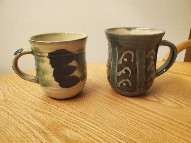 お気に入りのやちむんマグカップ