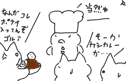 想像で語る庶民のカツカレー