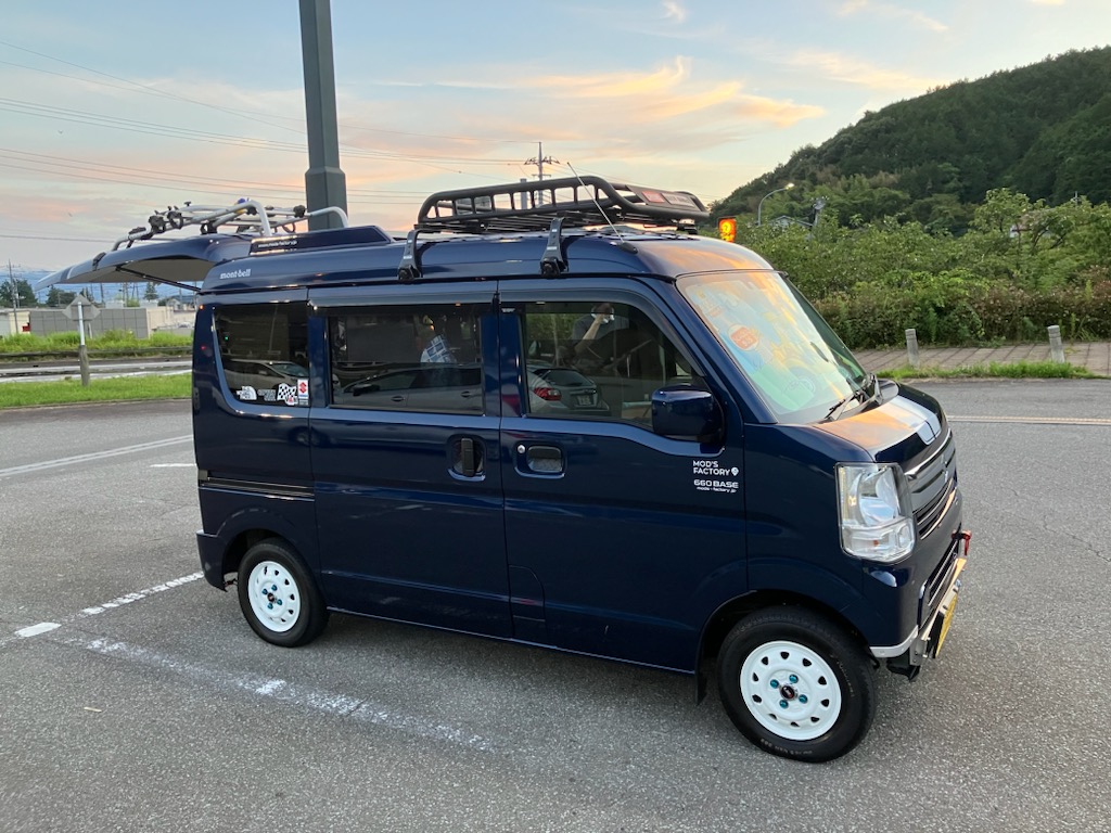 奥山龍峰旅日記 大菩薩嶺」トレッキング 👟 👟 & 「無料天空カート」2日目 - N-Boxと