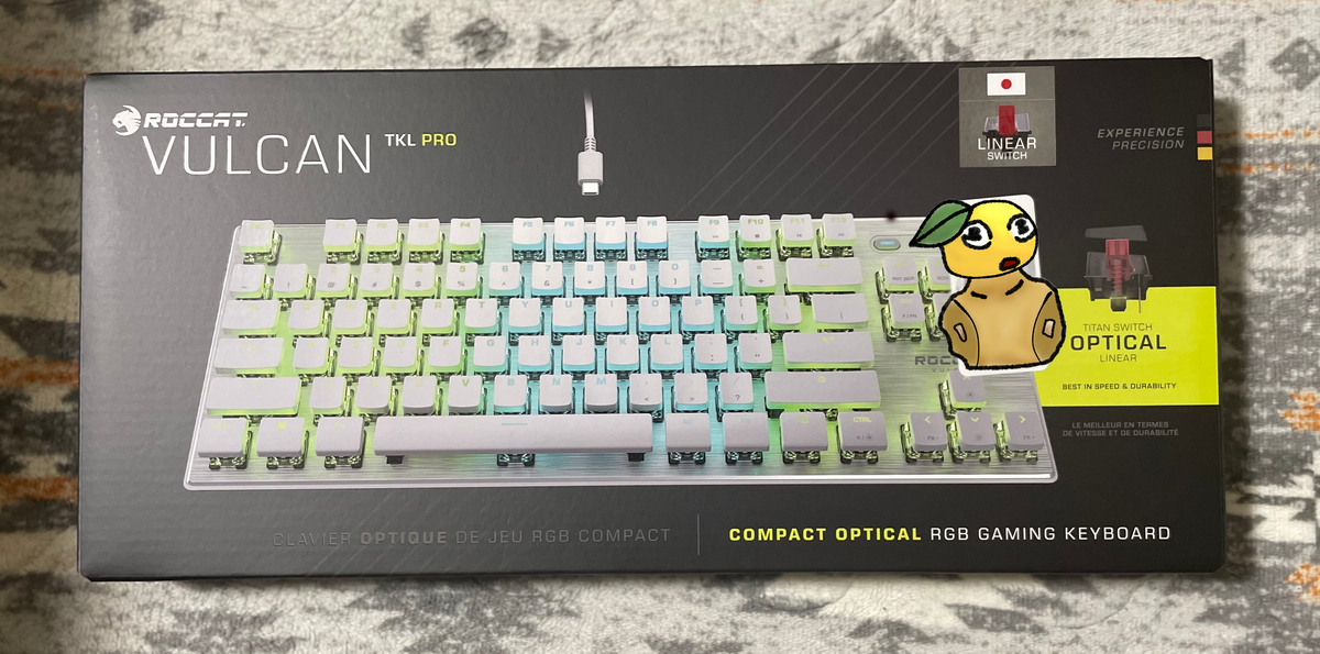 ROCCAT VULCAN TKL PRO キーボード 箱付き美品 Amazon.co.jp: ROCCAT ゲーミングキーボード Vulcan TKL Pro JP