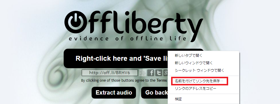 Offlibertyの使い方