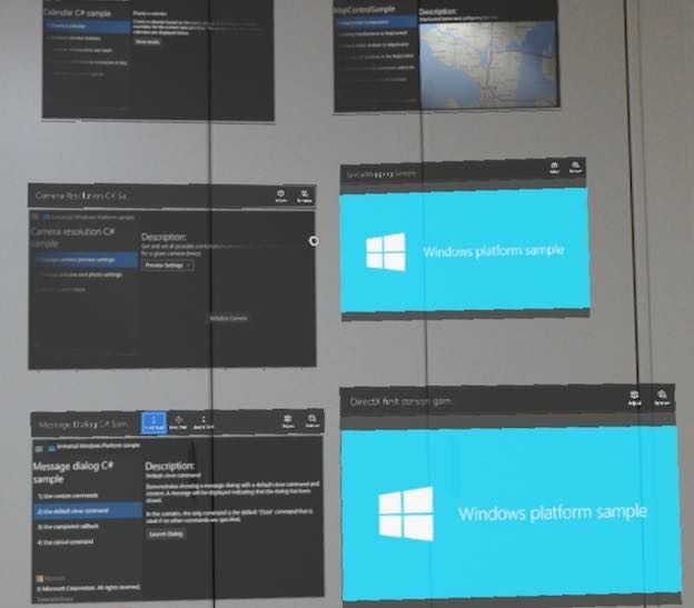 HoloLensで複数アプリを起動させた例
