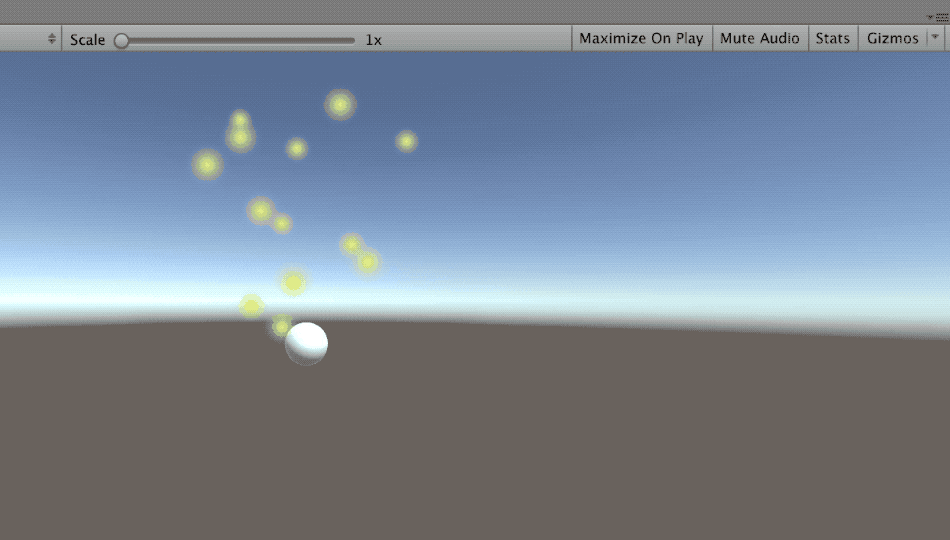 Unityで作ったシーン