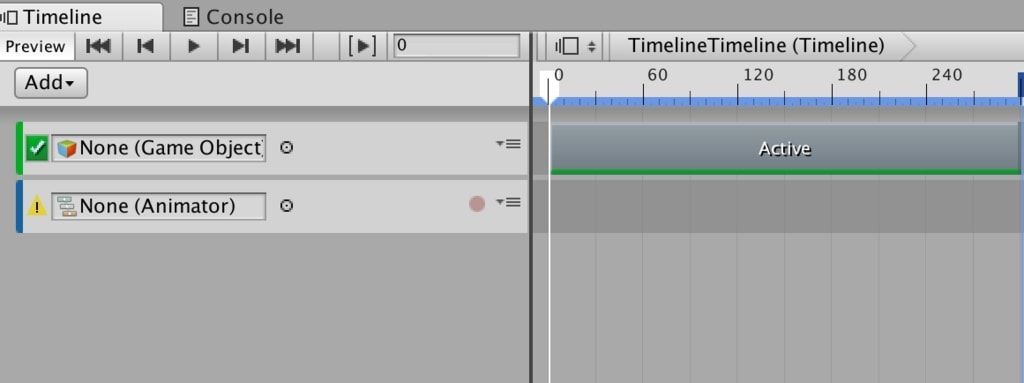 f:id:Takyu:20180709055706j:plain Unityタイムラインに表示したAnimation Track