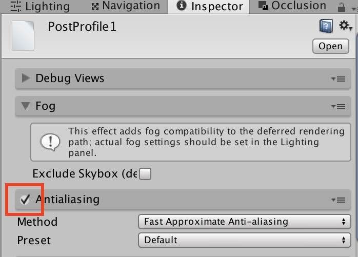 f:id:Takyu:20180709070715j:plain Anti Aliasingの設定画面
