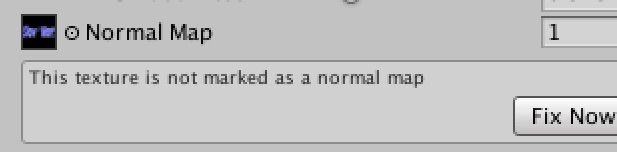 f:id:Takyu:20180711002705j:plain Normal Map適用時の警告画面