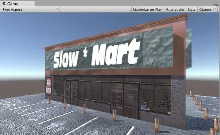 f:id:Takyu:20180711002944j:plain Photoshopで編集したテクスチャをMart_TOPに割り当てた例