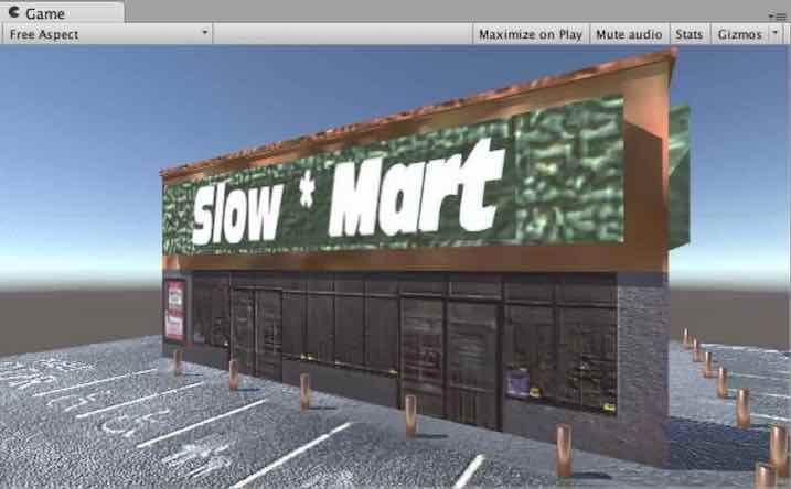 f:id:Takyu:20180711003002j:plain Photoshopで編集したテクスチャからNormal Mapを生成してMart_TOPに割り当てた例