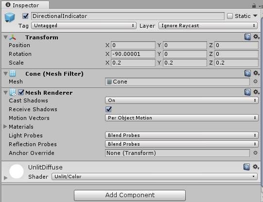 f:id:Takyu:20180714231220j:plain PrefabになっているDirectional Indicatorの例