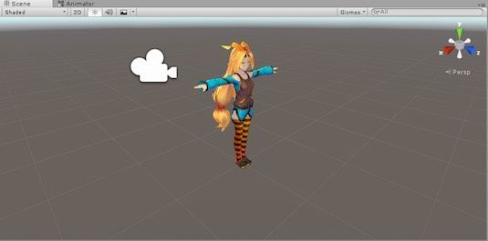 Unity5.4でパッチをあてたあとのユニティちゃん