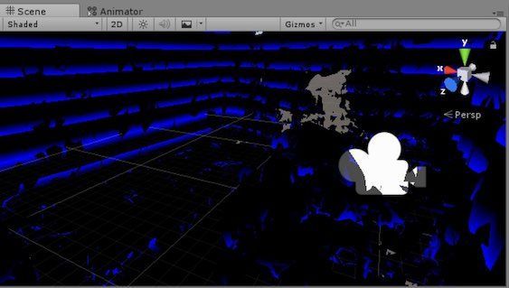 f:id:Takyu:20180716094628j:plain BlueLinesOnWallsを有効にして壁を検出した例