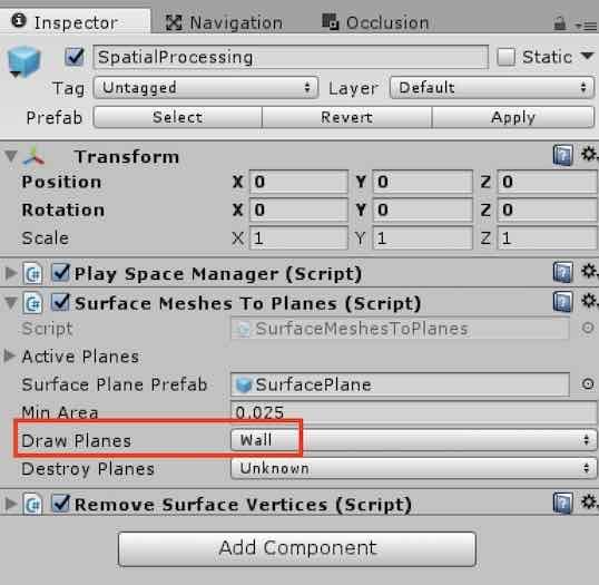 f:id:Takyu:20180716094819j:plain Surface Meshes To Planeコンポーネントの設定変更画面