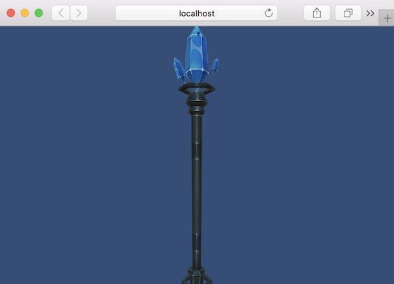 Babylon Editor Toolkitから出力し、Safariで開いた例