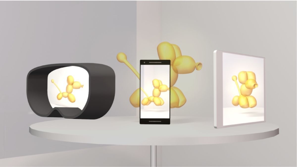 Concept image of Azure Spatial Anchors