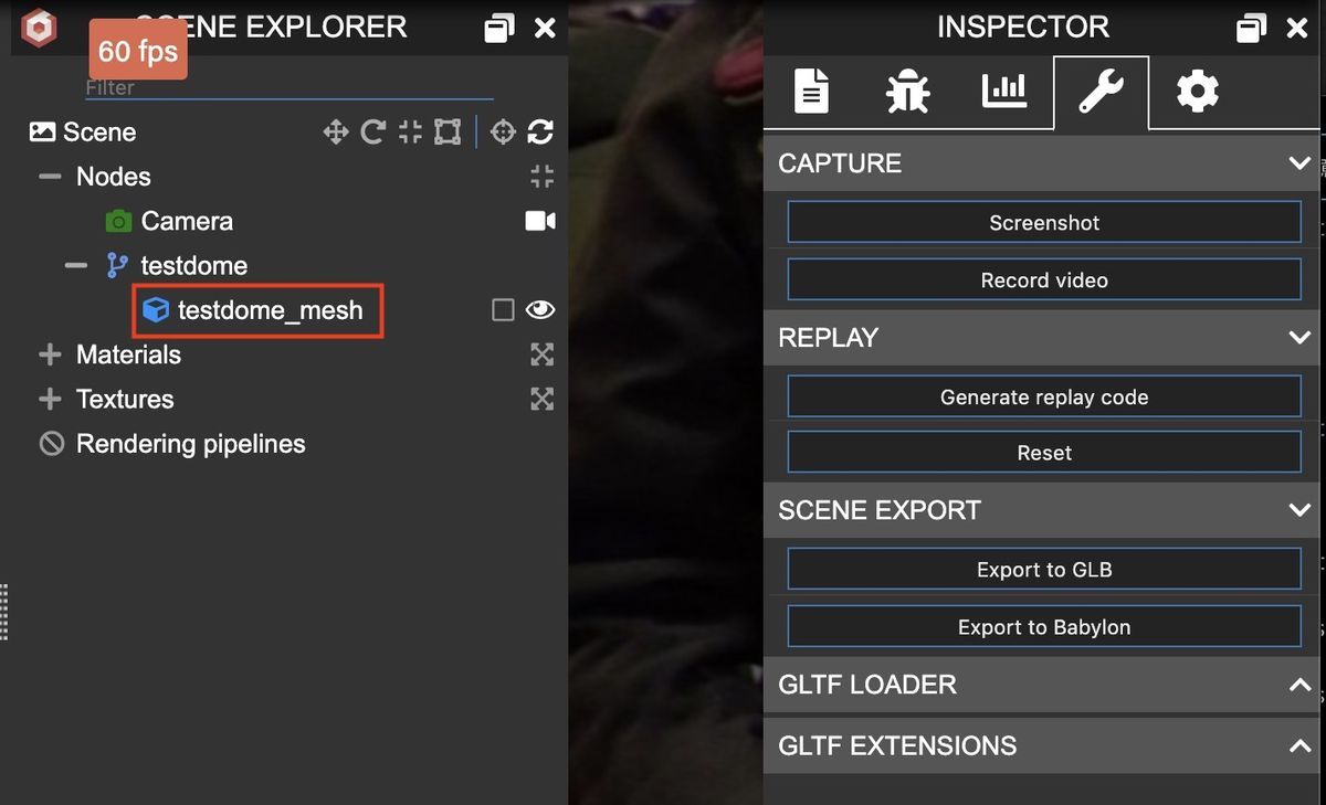 debugLayer of Babylon.js debugLayer of Babylon.js