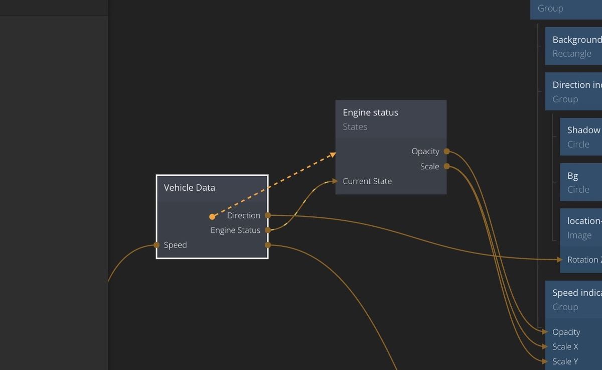 How to connect other node in Noodl