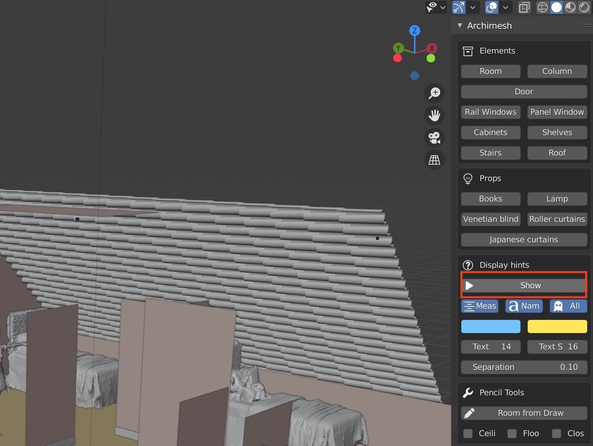 BlenderアドオンのArchimesh＋VRを使って、家の間取りをシミュレーションする方法 CrossRoad