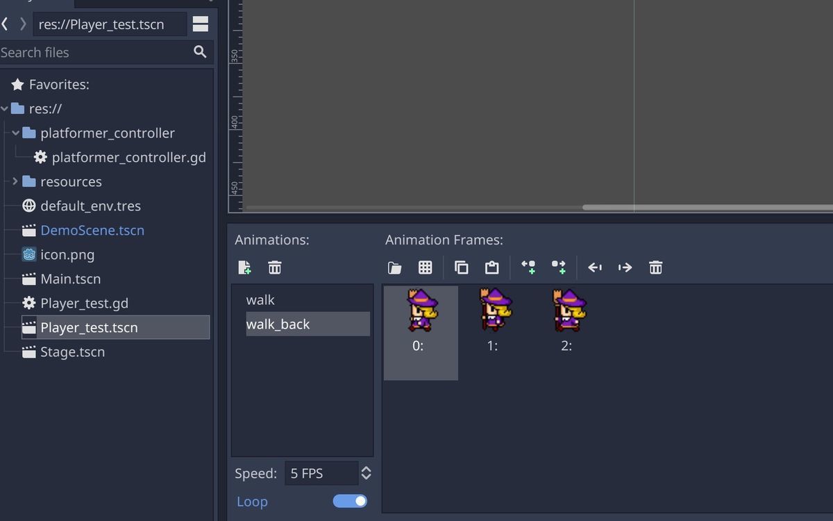 Set sprite textures on Animated Frames in Godot Engine Set sprite textures on Animated Frames in Godot Engine