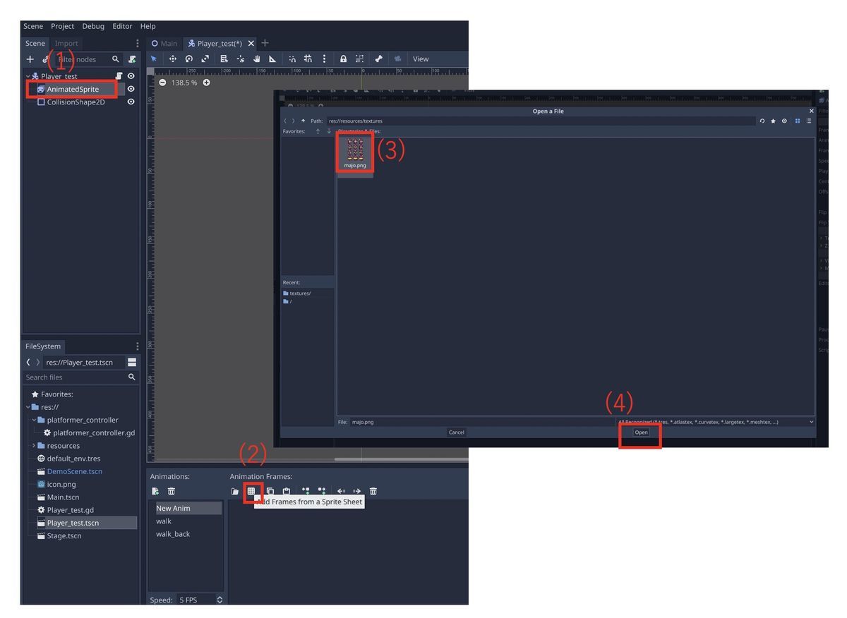 How to call sprite frames in Godot Engine How to call sprite frames in Godot Engine