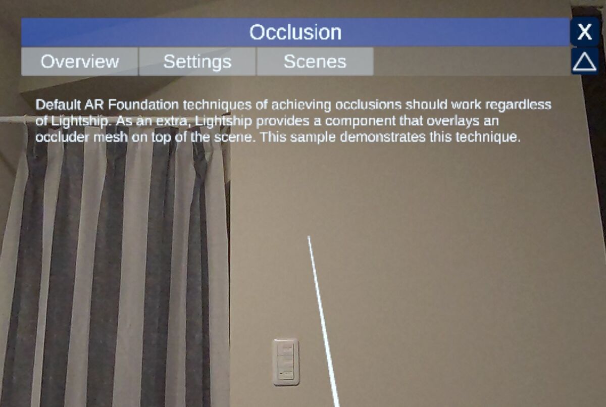 Example Scene 'Occulusion' of Niantic SDK v3.15 for Meta Quest3