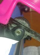 車軸の切断写真