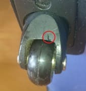 ステーを切ってしまった写真