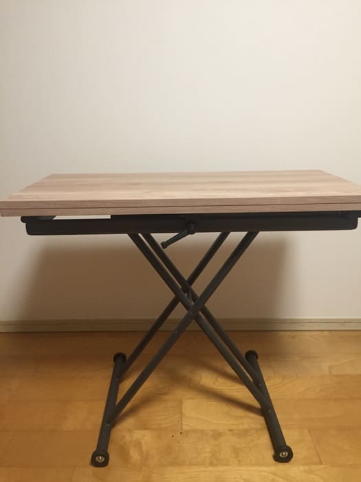 テレワーク用に購入したリフティングテーブル メリットとデメリットについて 実際使ってみて どうよ