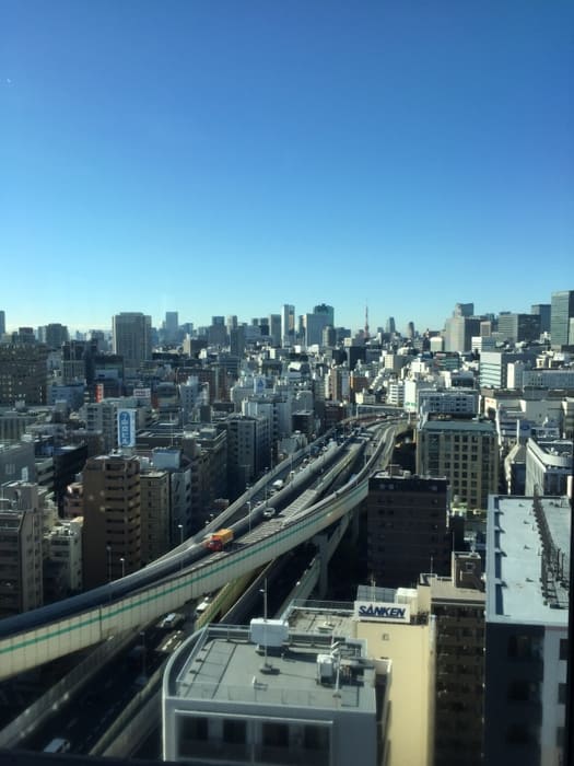 ロイヤルパークホテルエグゼクティブラウンジからの風景写真