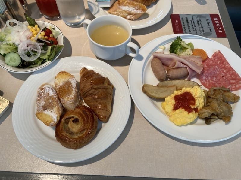 朝食の写真