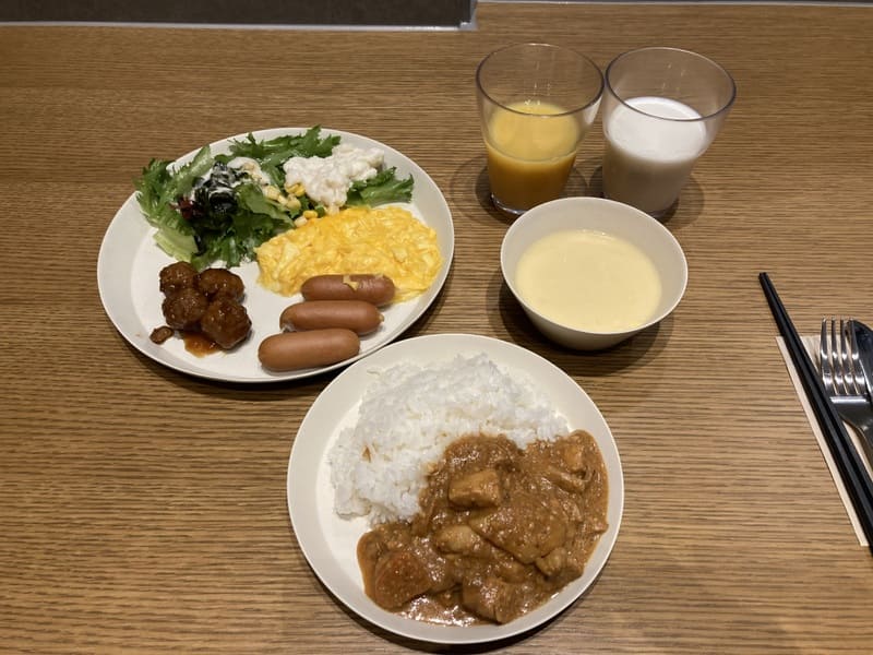朝食の写真