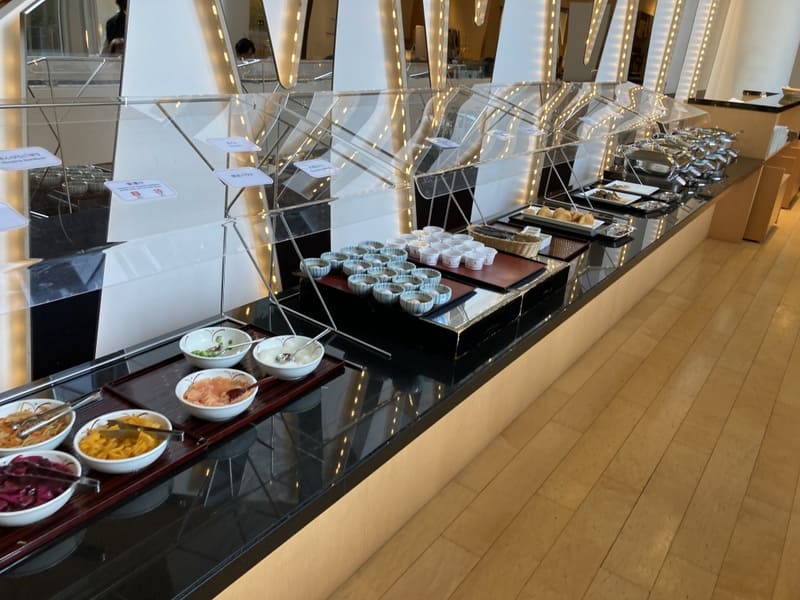 朝食会場の写真