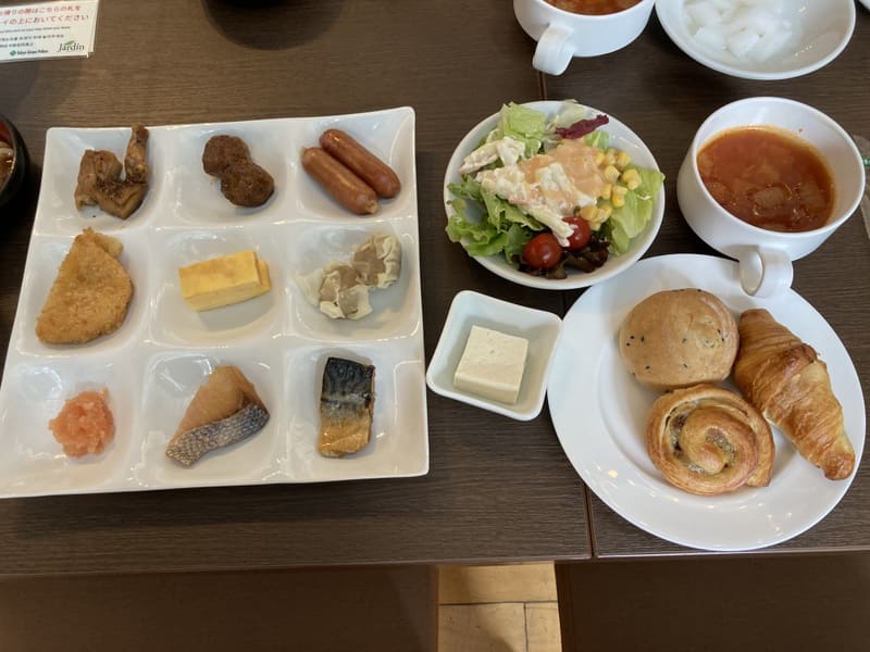 朝食の写真