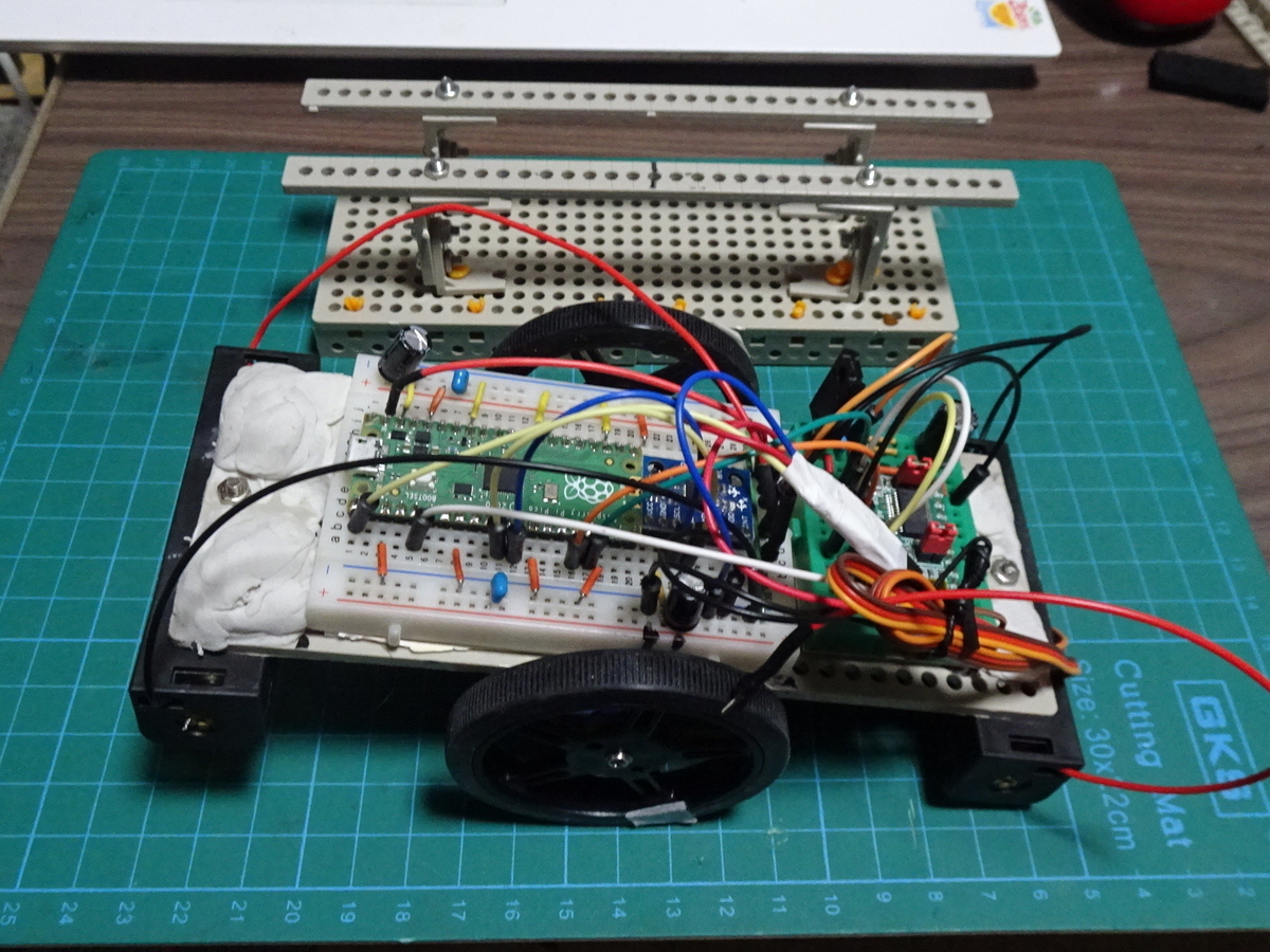 サーボモータで倒立振子を作ってみた～ハード編