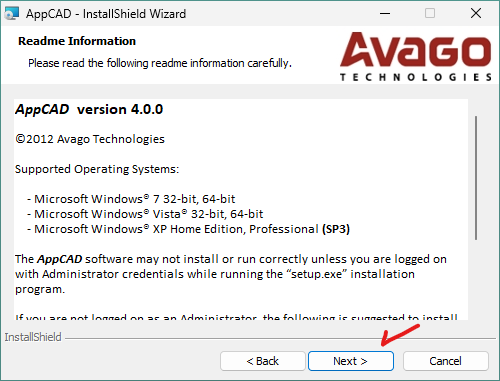 AppCAD のインストール - まんま！の備忘録