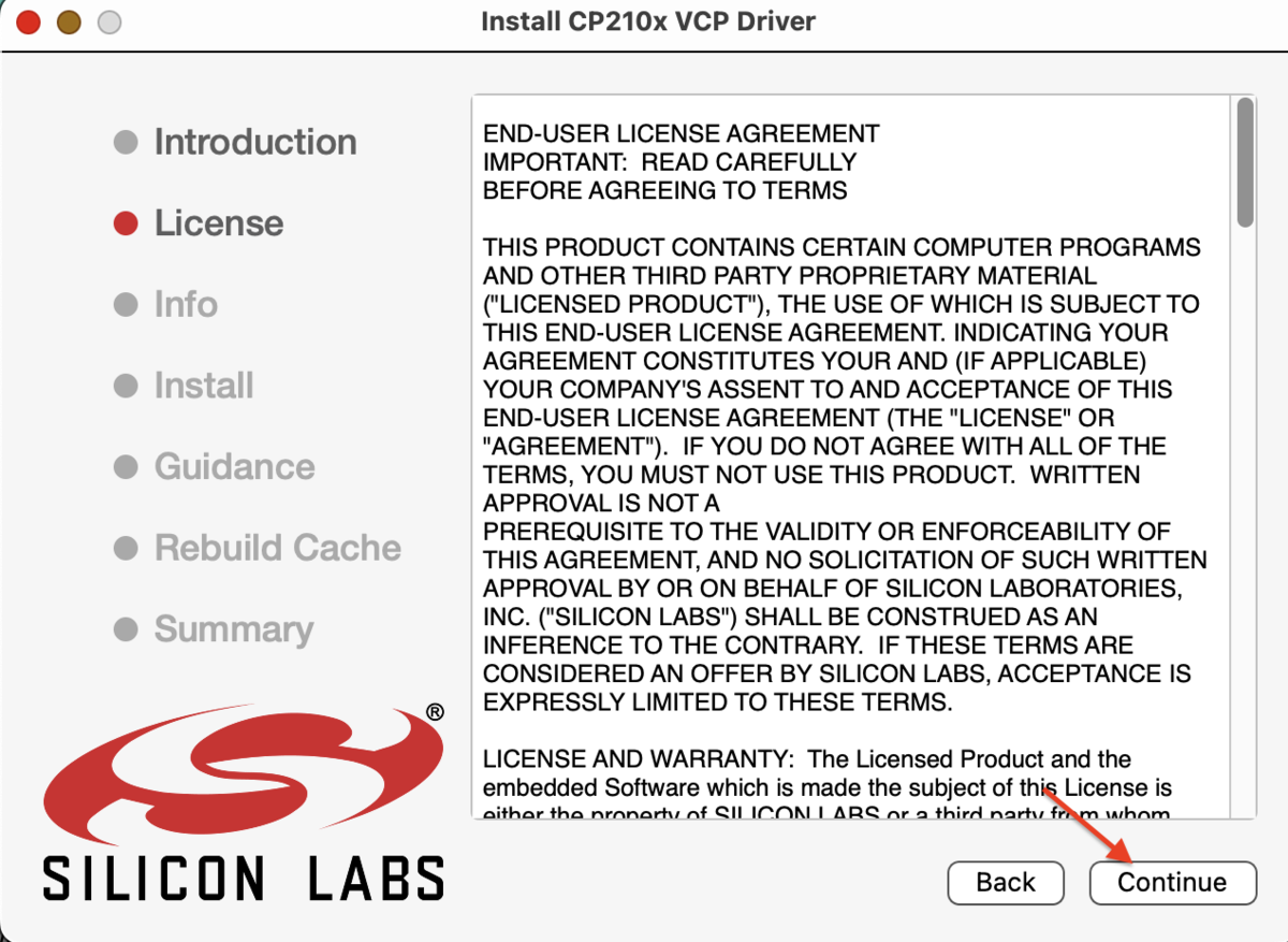 【M1 Mac】CP210x VCP Mac OSX Driver のインストール - まんま！の備忘録