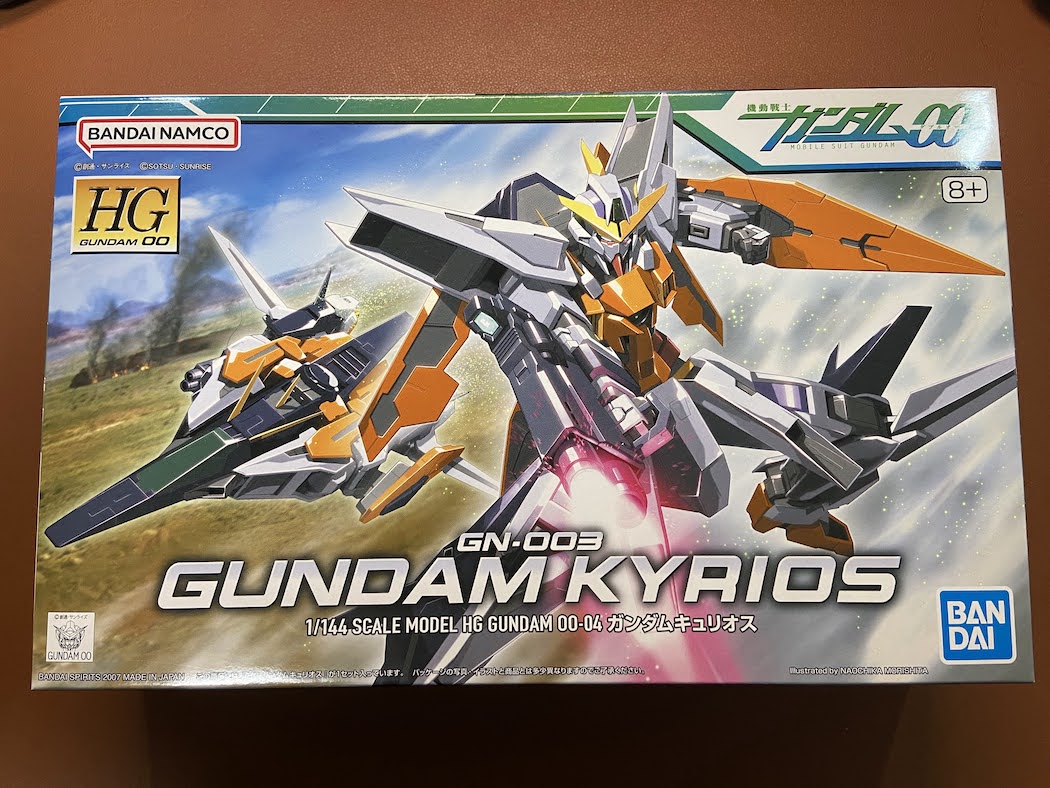 HGガンダムキュリオスをつくったのでレビューと感想 - たらふく。