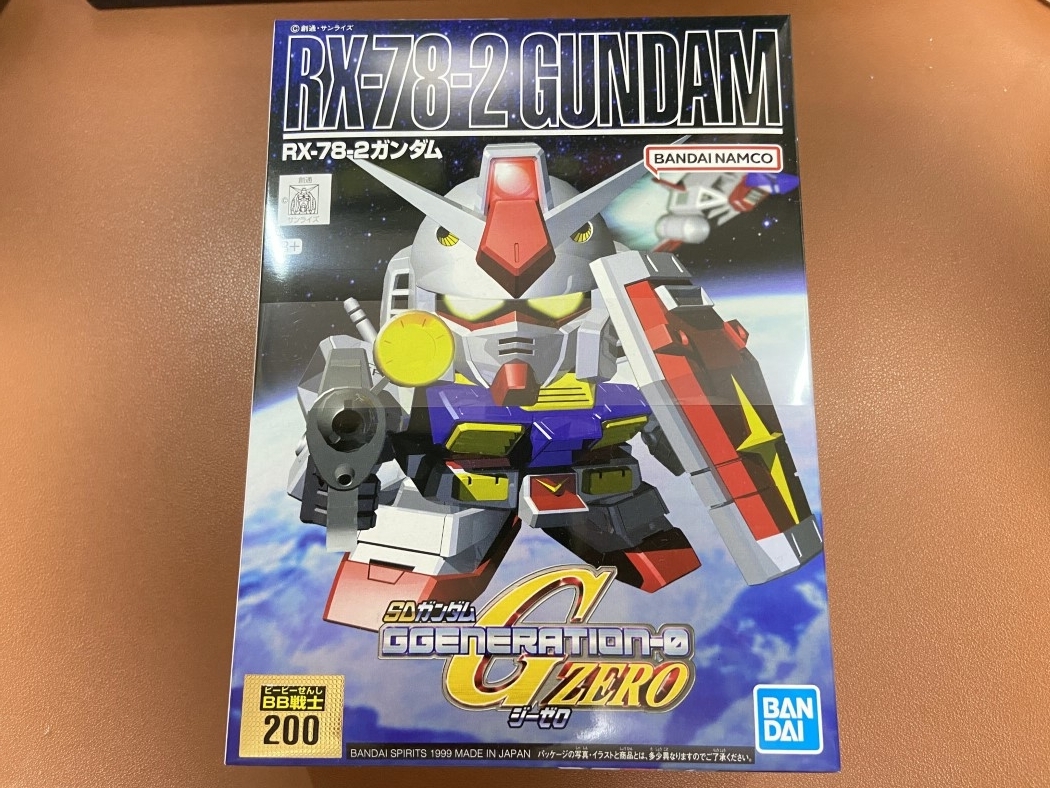 BB戦士 200 RX-78-2 ガンダムをつくったのでレビューと感想 - たらふく。