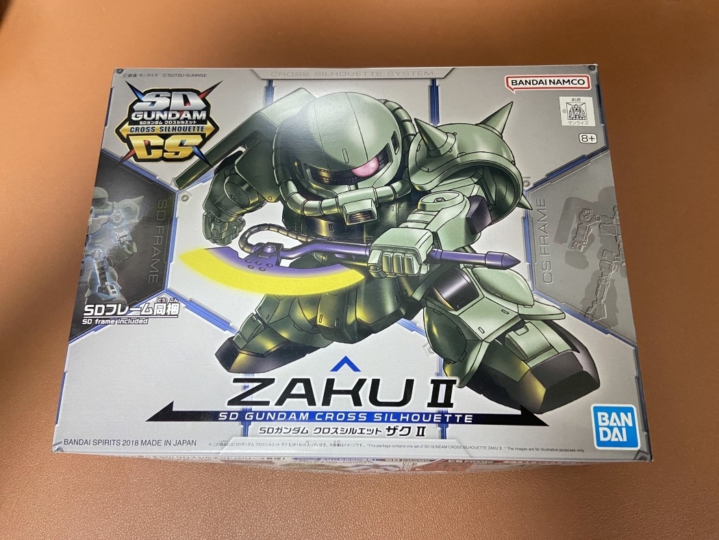 SDCS　塗装済　 Zガンダム　ザクII　ザク　ガンダム　ガンプラ　zザク　SD ガンプラ「SDガンダム クロスシルエット」にゼータガンダムや
