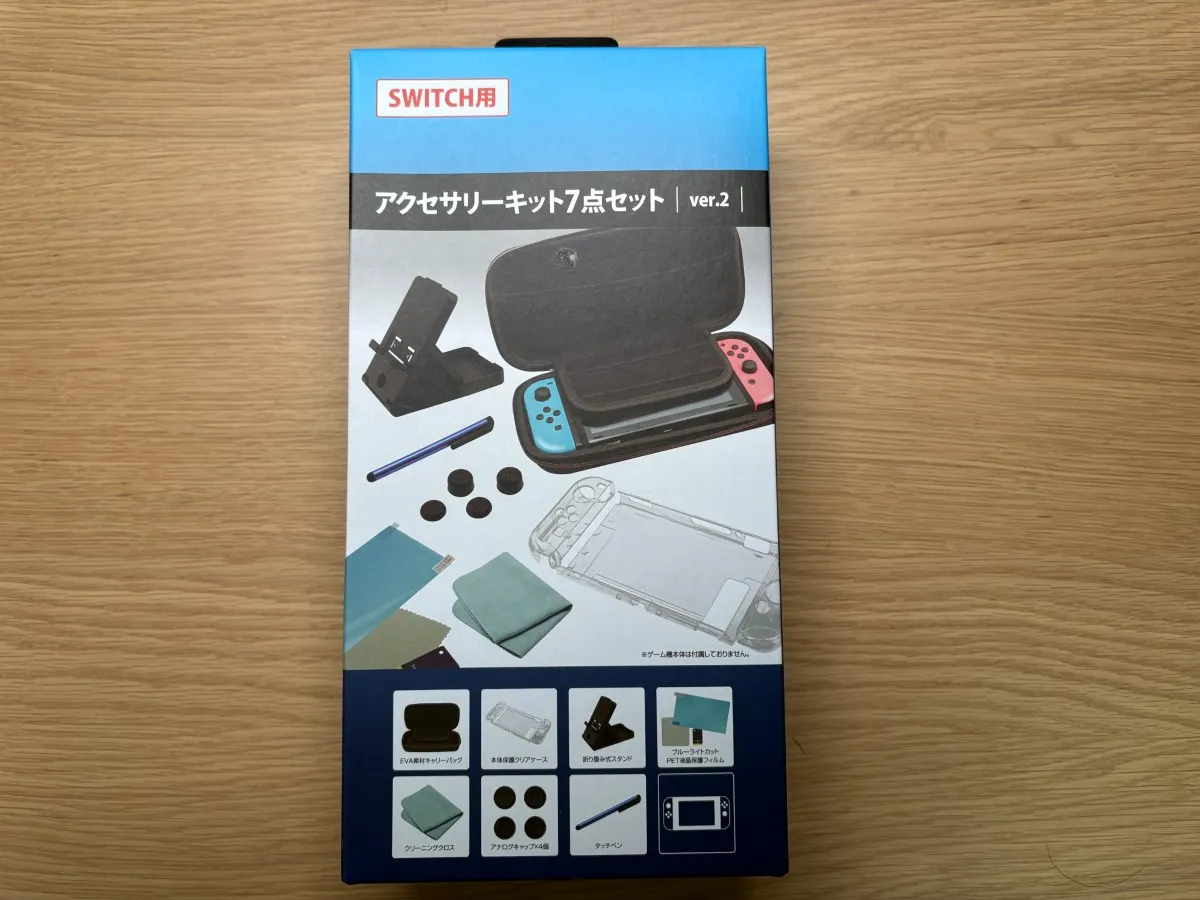 激安1,090円】ゲオオリジナルのSwitchケース＆フィルムセットを購入