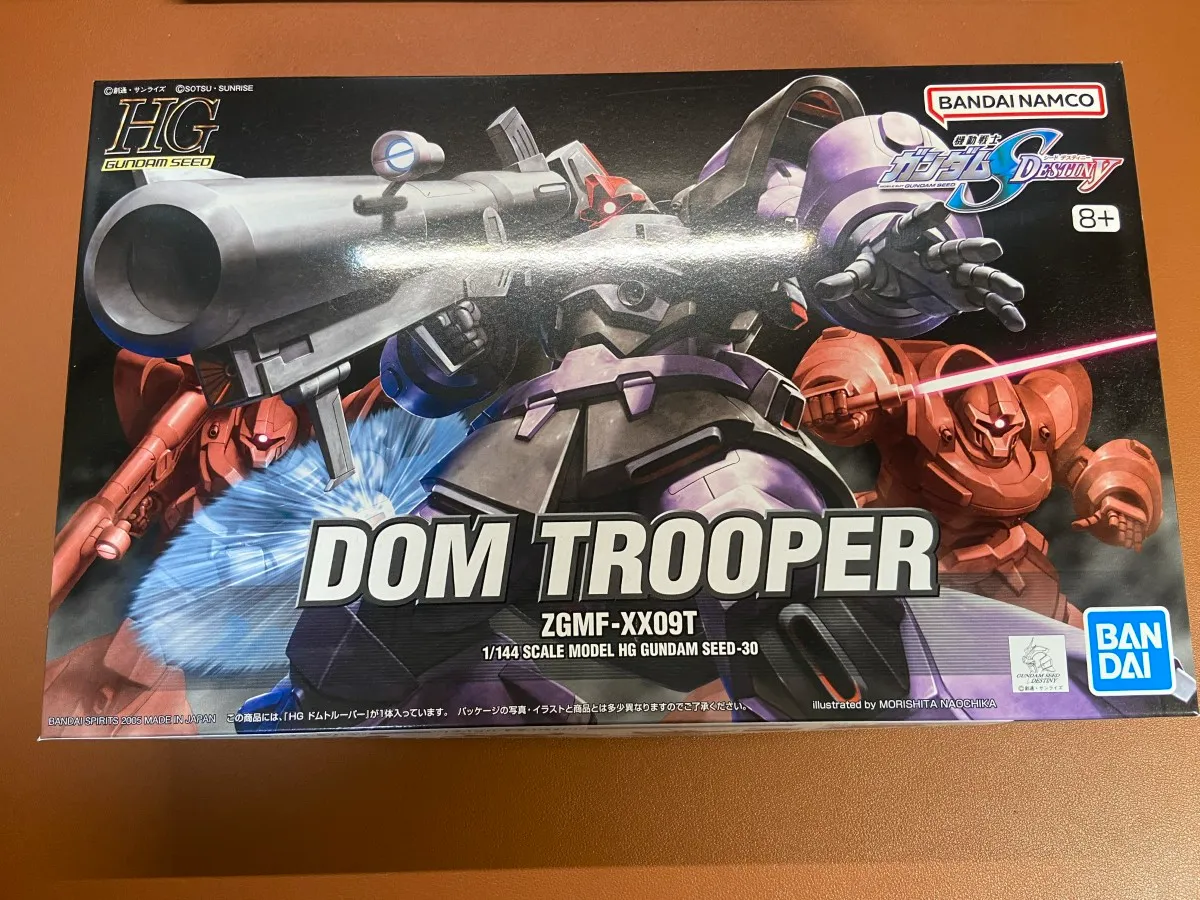 1/144 HG ドムトルーパーをつくったのでレビューと感想 - たらふく。
