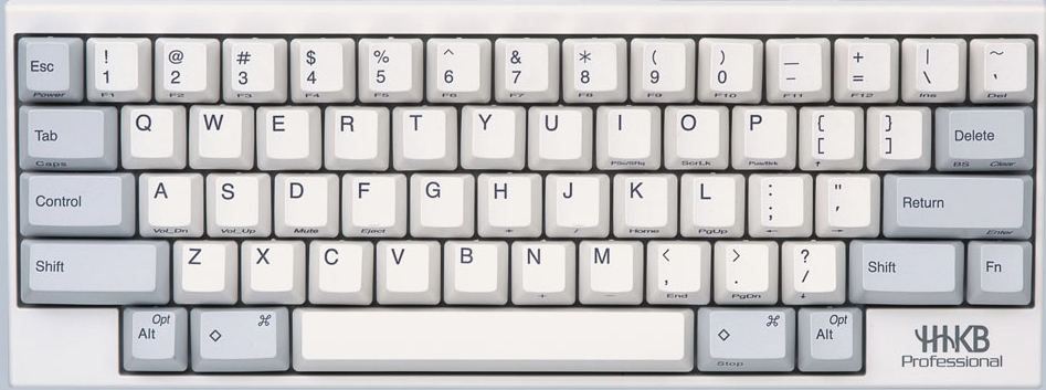 HHKB Professional 2 Type-S US配列 Happy Hacking Keyboard Professional2 Type-S 白（英語配列