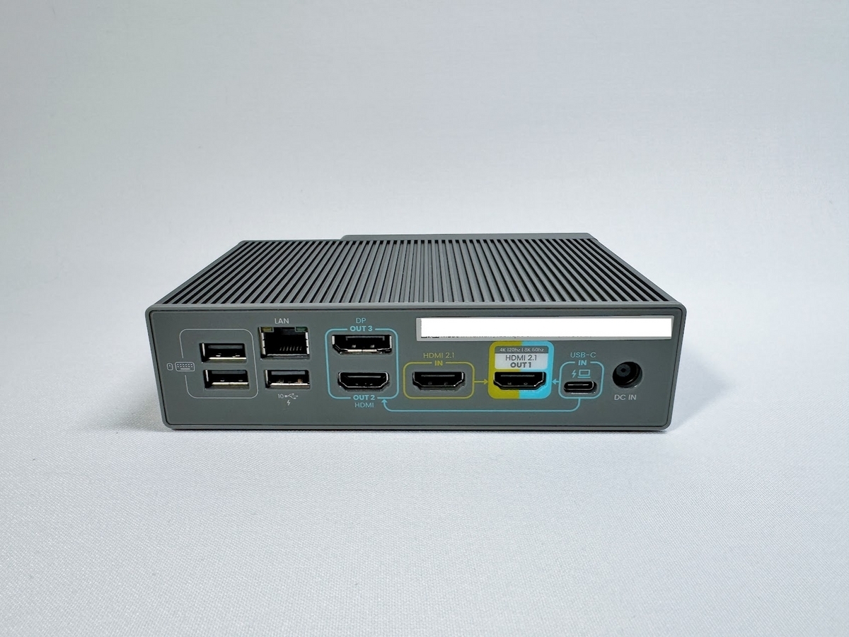 BenQ beCreatus DP1310 13 in 1 ハイブリッドドッキングステーション