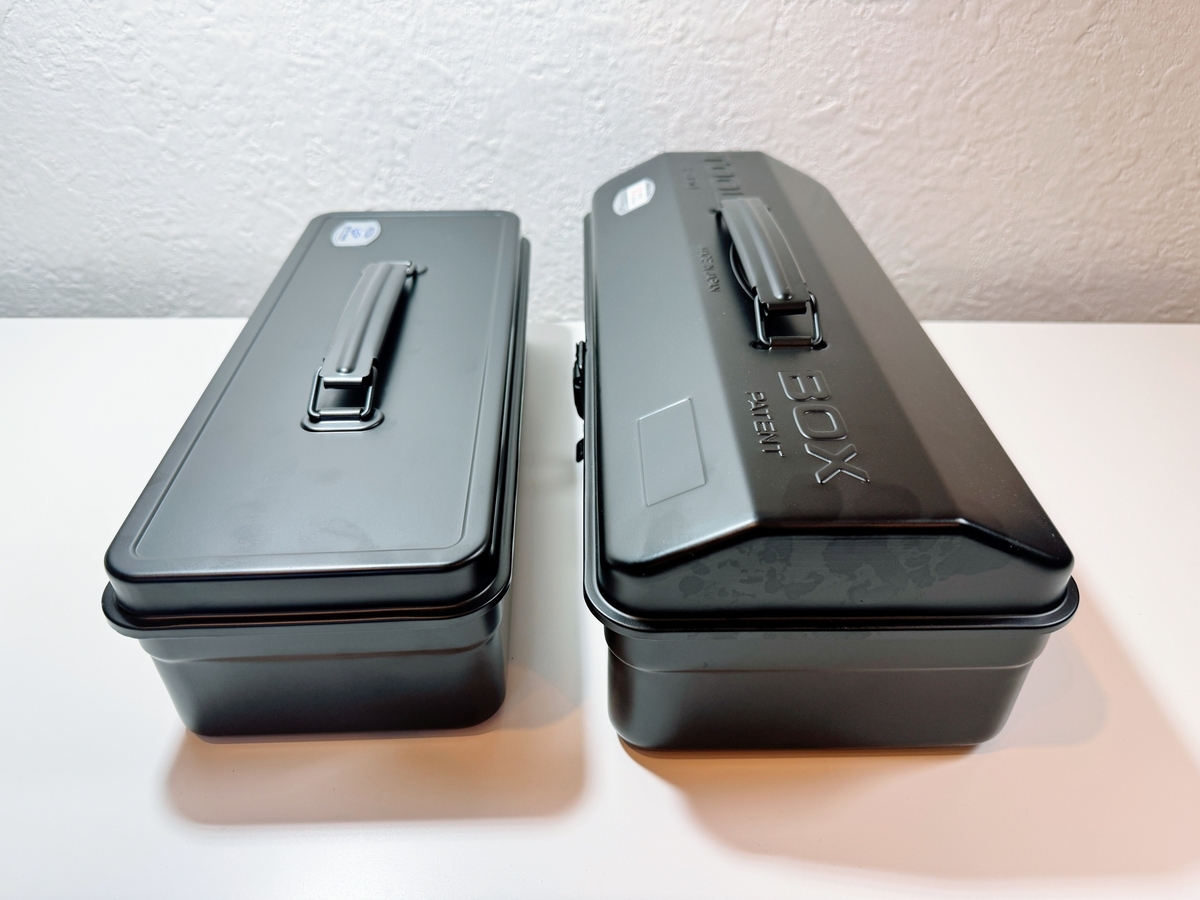 Amazon | 東洋スチール(TOYO) スチール製山形工具箱 Y-350 ブラック 