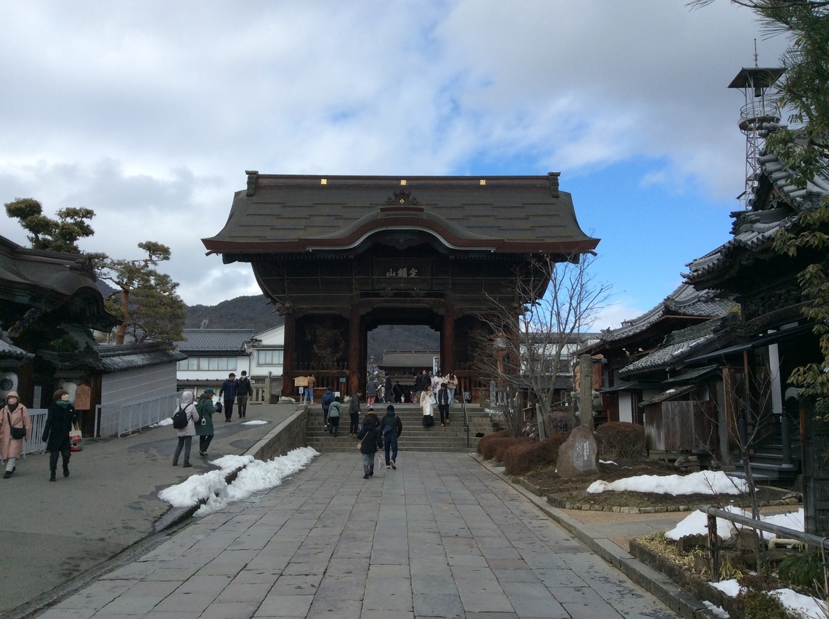 風景画（長野市 善光寺） 長野】善光寺 門前町の風景 - No: 22192908｜写真素材なら「写真