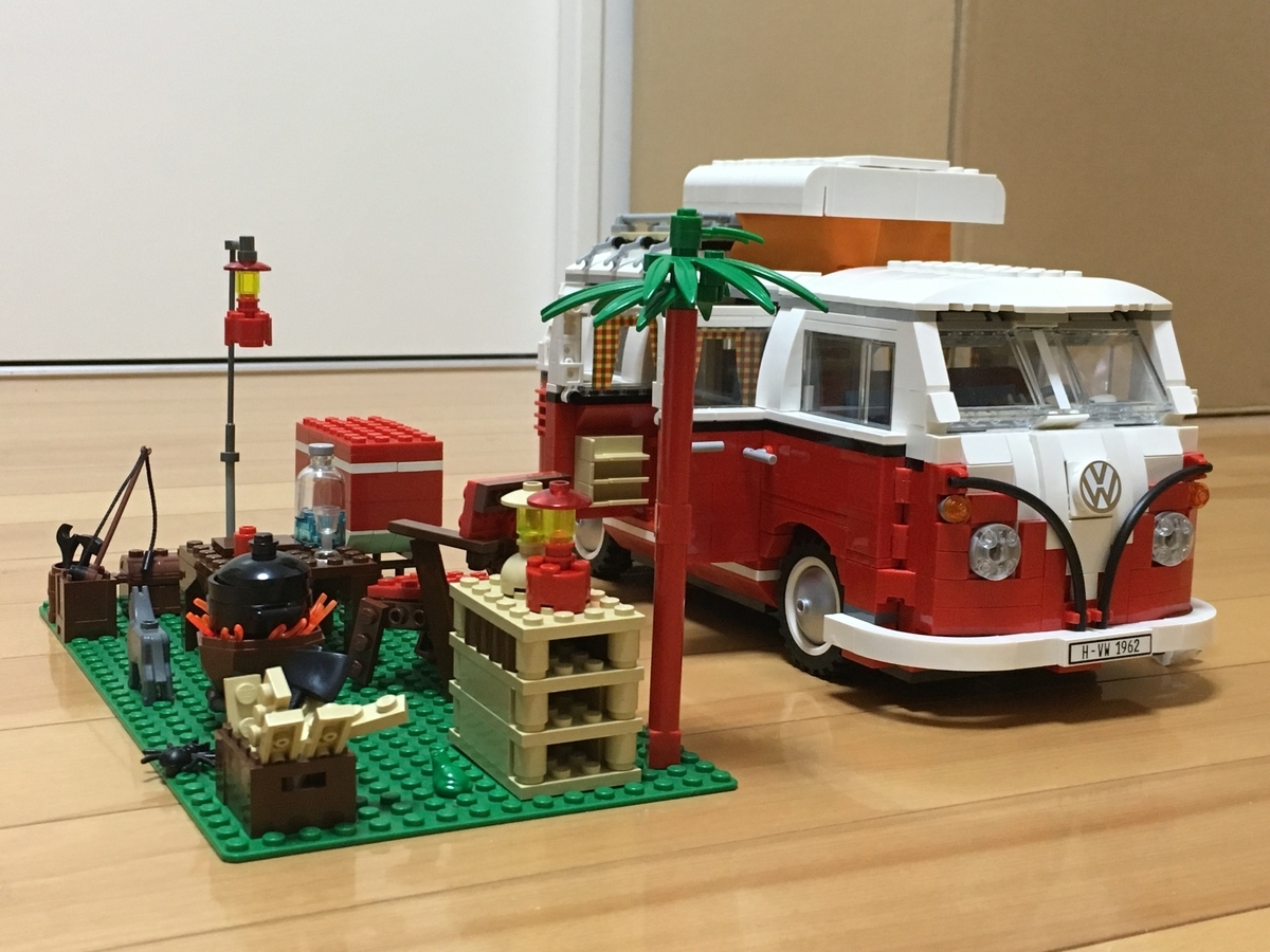 キャンプシーズン到来！ ーLEGOでキャンプ行った気になってみたー 