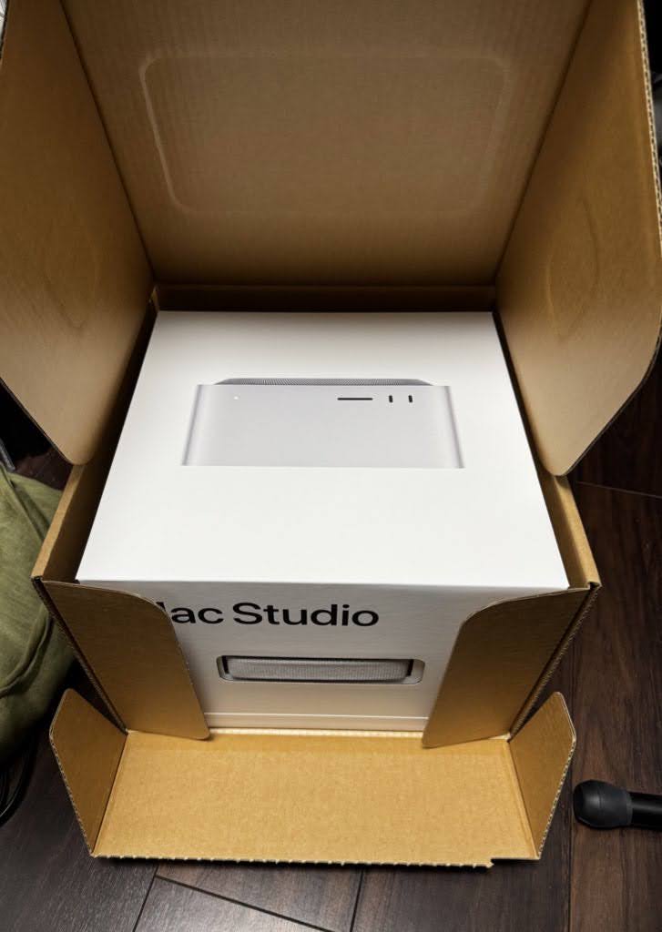 Mac Studio M4 Max 箱付き 最速即日 Mac Studio M4 Maxを今さら買いました - おぼえておきたい