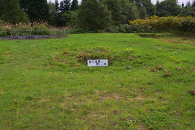 大舟遺跡・竪穴式住居跡